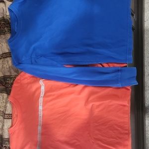 TWO American Eagle long sleeve tees